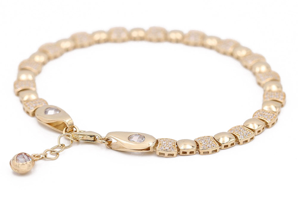 Fashion Bracelet with Cubic Zirconias
