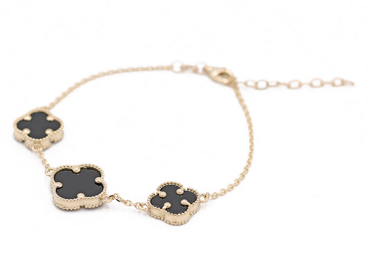 Fashion Black Color Stone Bracelet