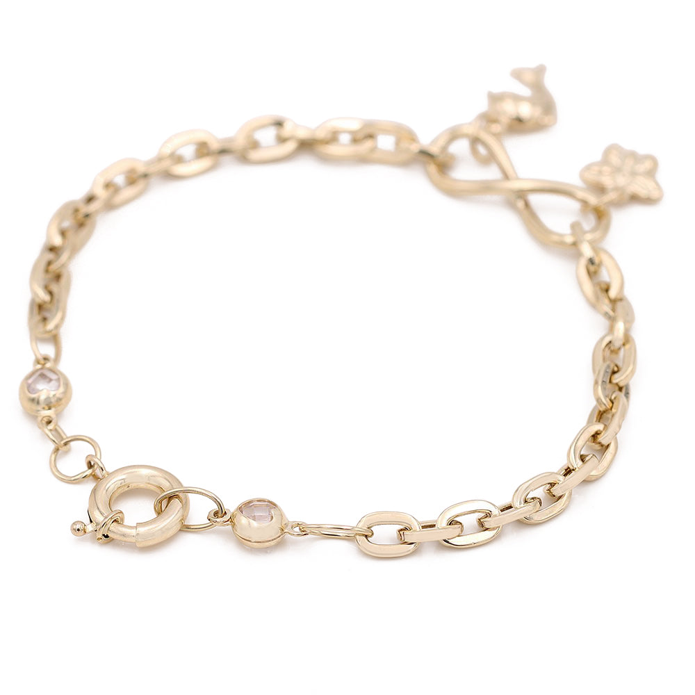 Butterfly and Dolphin Bracelet