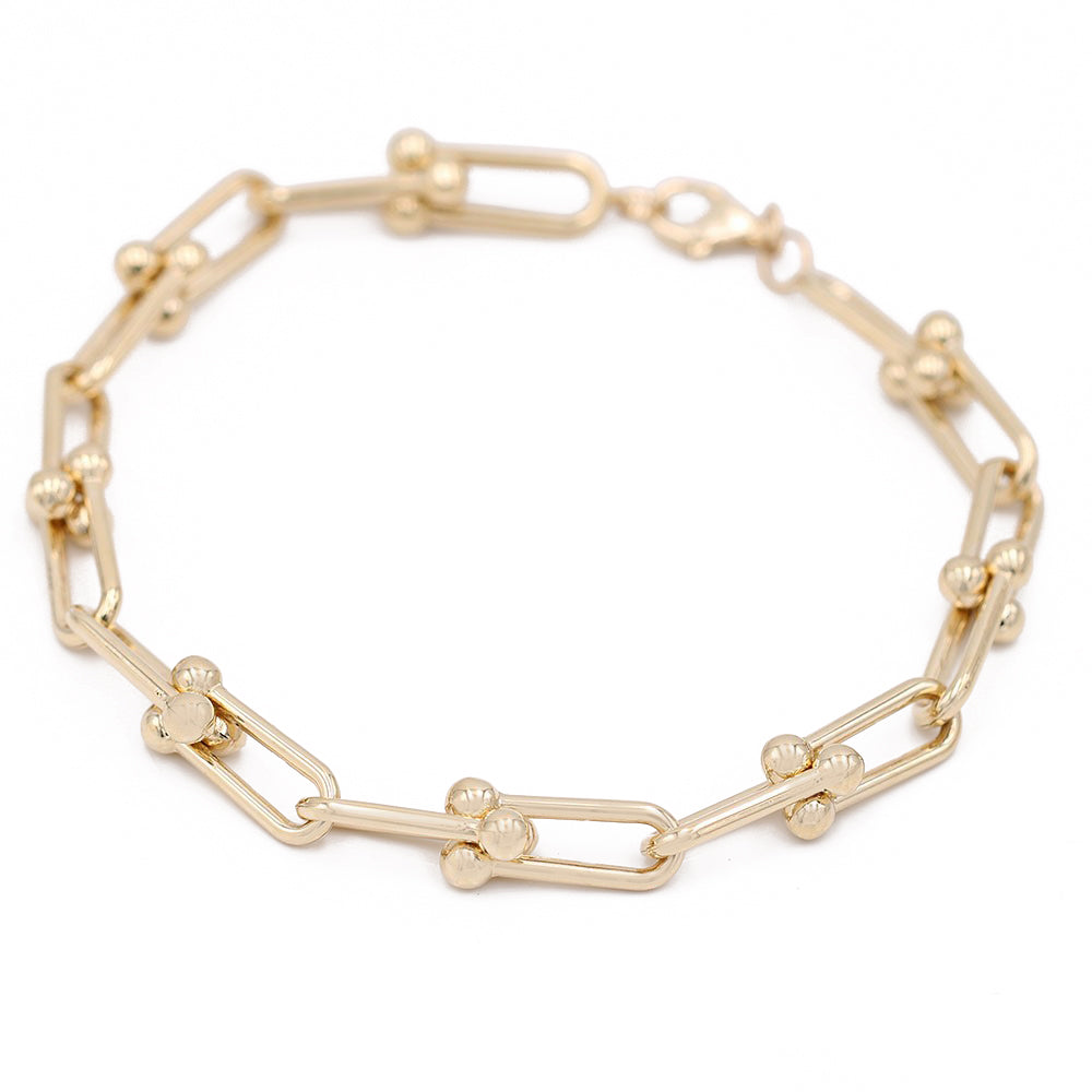 Fashion Pin Link Bracelet