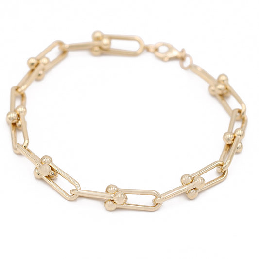 Fashion Pin Link Bracelet