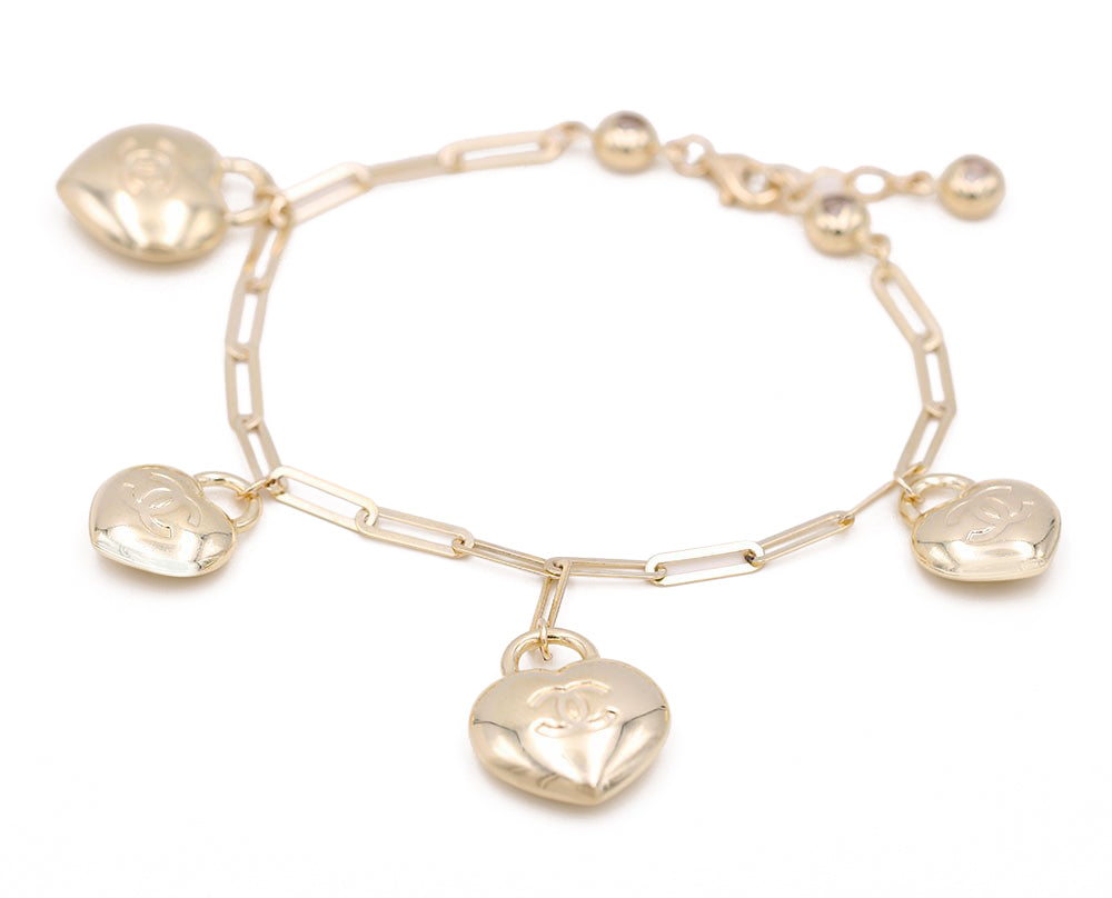 Gold Fashion Beads Bracelet