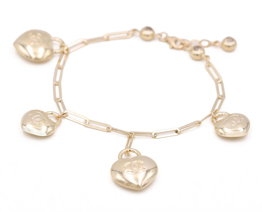 Gold Fashion Beads Bracelet