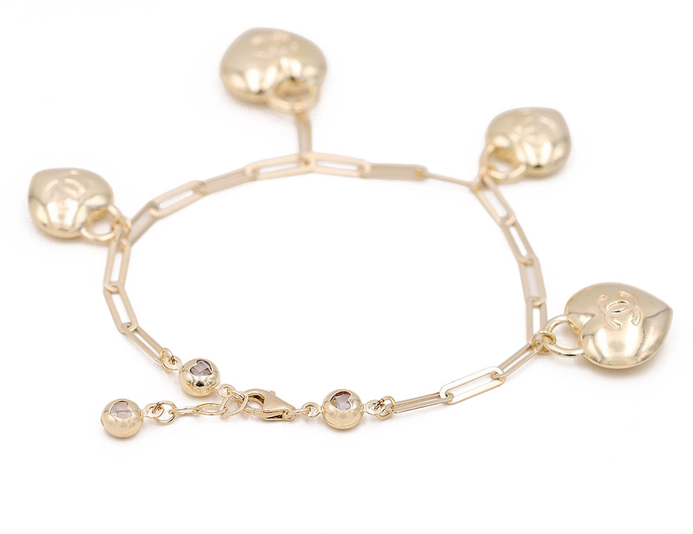 Gold Fashion Beads Bracelet