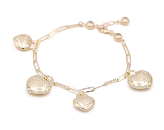Gold Fashion Beads Bracelet