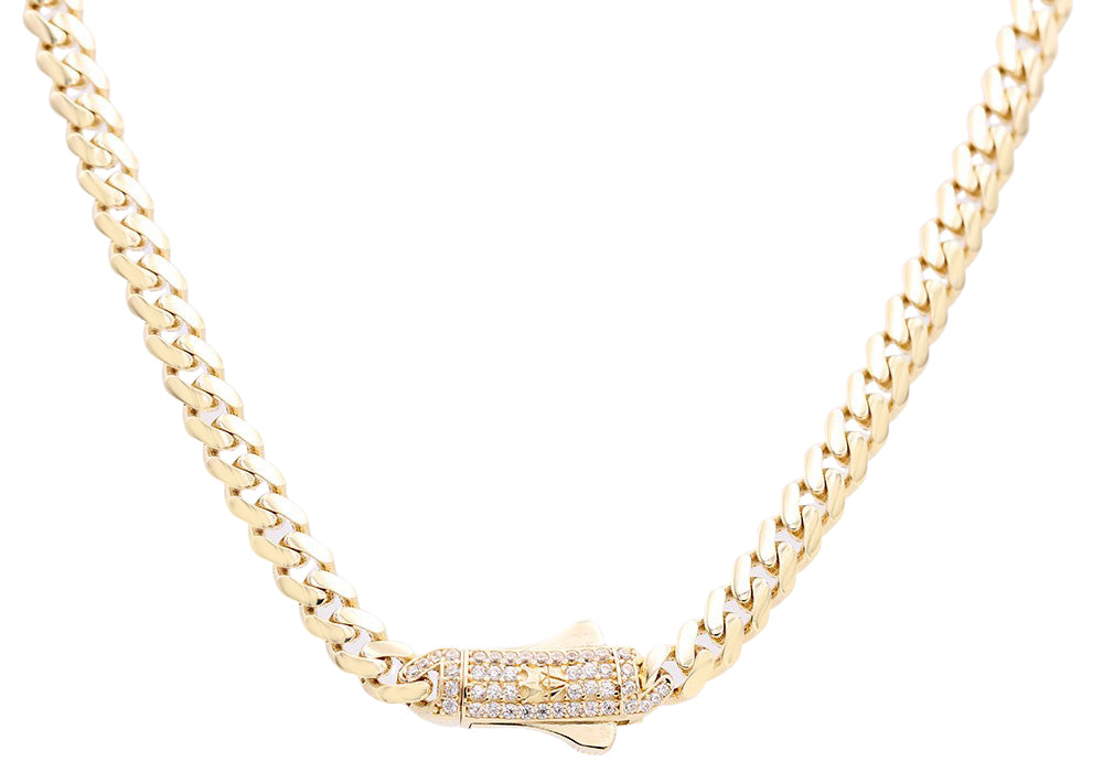 Semi-Solid Monaco Link Necklace