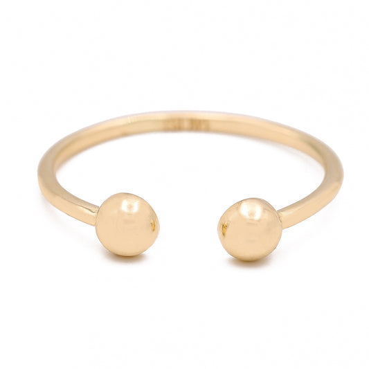 Gold Fashion Hoop Ring