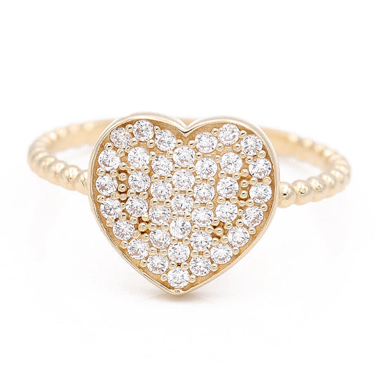 Fashion Heart Design Ring