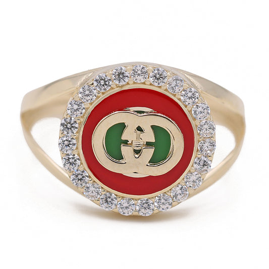 Fashion Ring with Cubic Zirconias